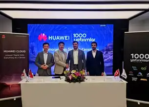 1000 Yatırımlar ve Huawei, Stratejik Ortaklık Anlaşması İmzaladı